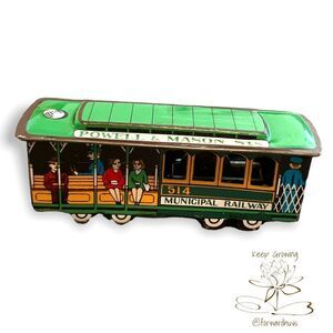 Bundle Sale 3 for $15 | Vintage Powell & Mason Sts 514 Municipal Railway Car